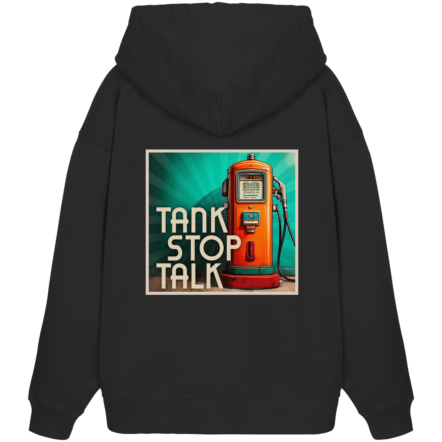 Tankstoptalk-merch Nr02 - Organic Oversize Hoodie