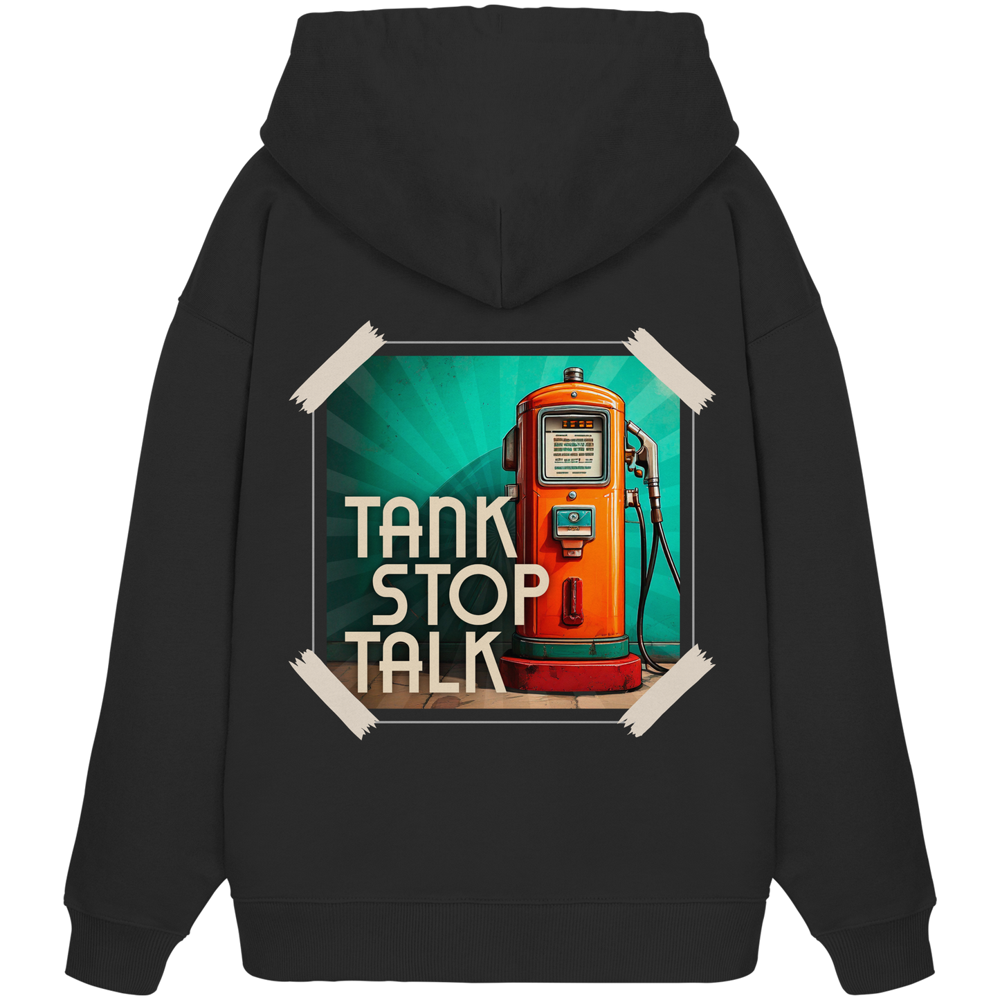 Tankstoptalk-Merch NR01 - Organic Oversize Hoodie