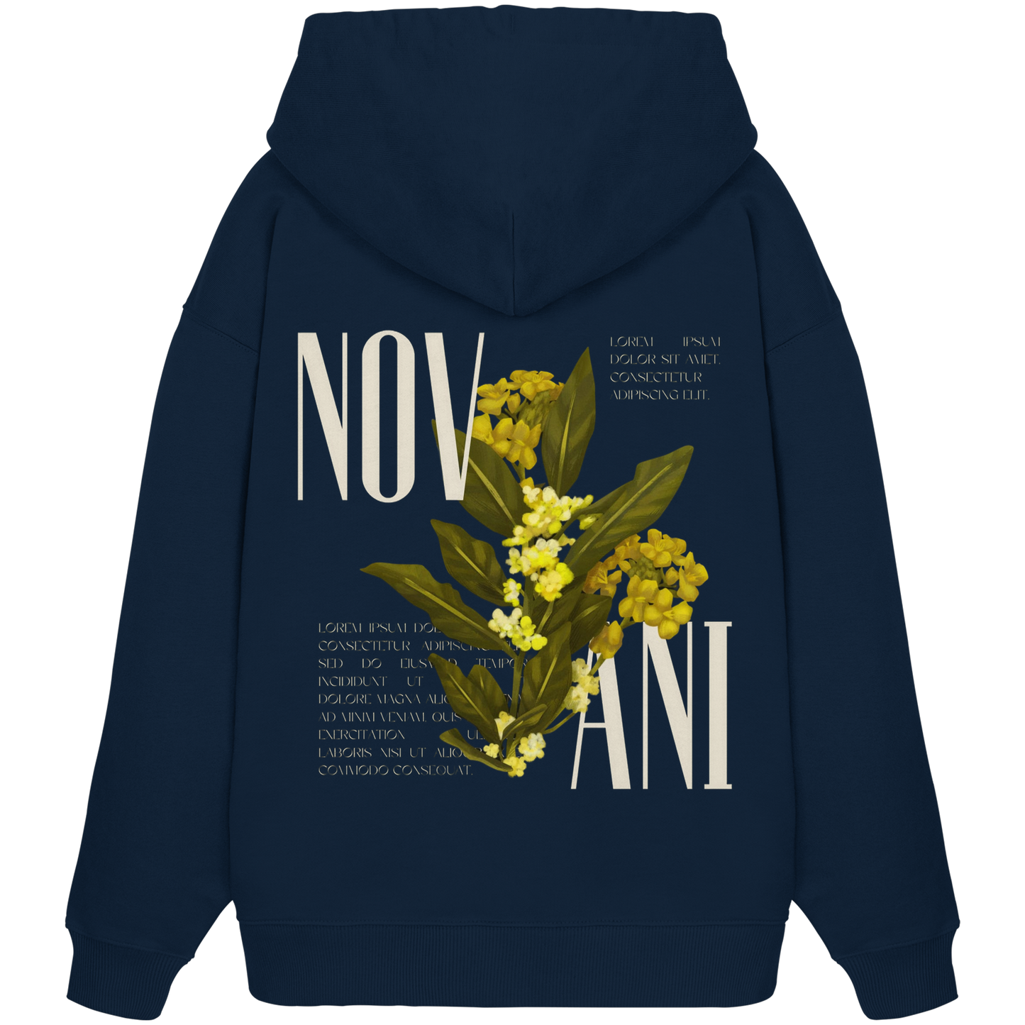 . - Organic Oversize Hoodie