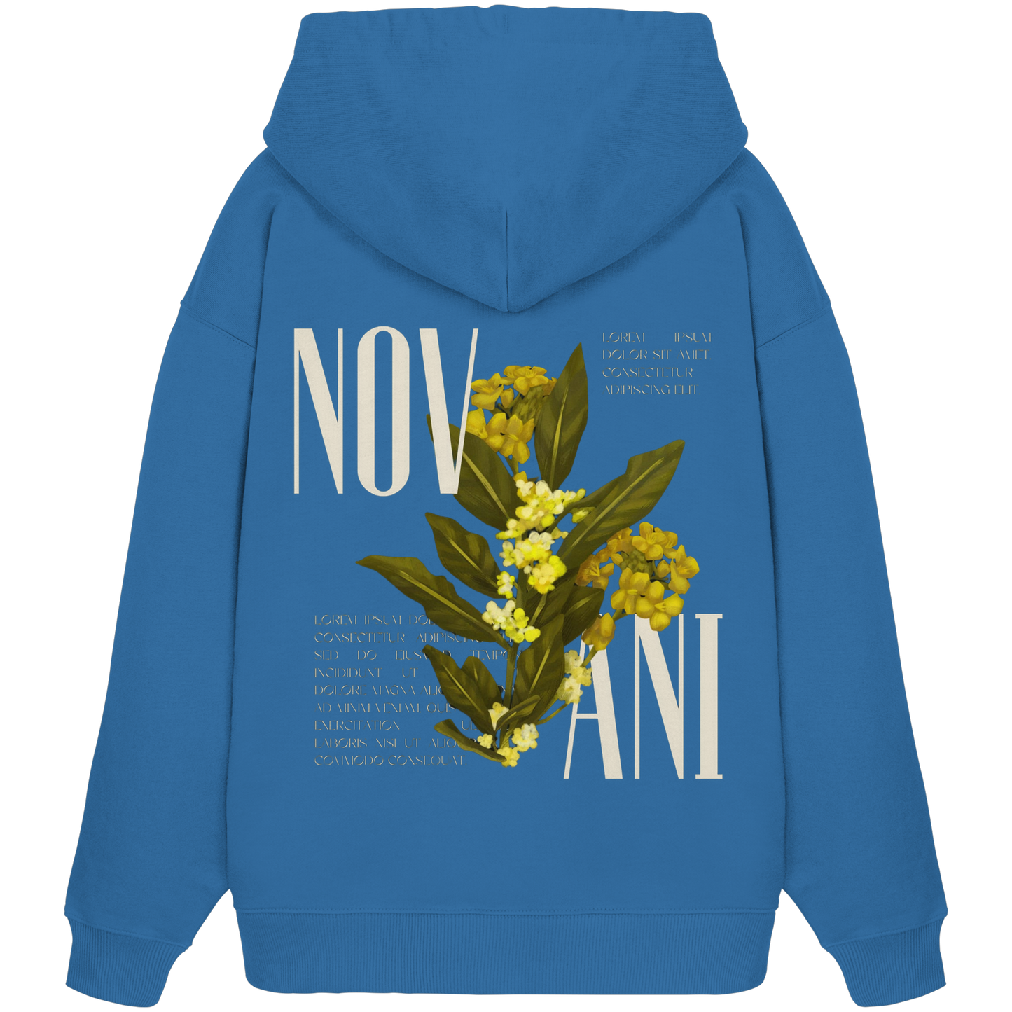 . - Organic Oversize Hoodie