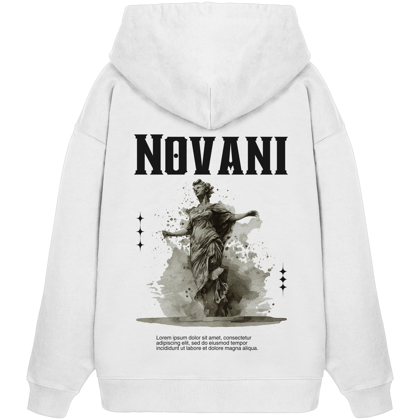 Marble Dreams - Organic Oversize Hoodie