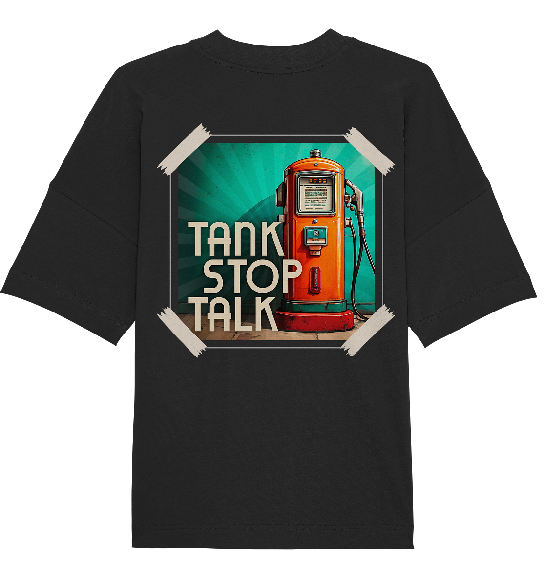 Tankstoptalk-Merch NR01 - Organic Oversize Shirt