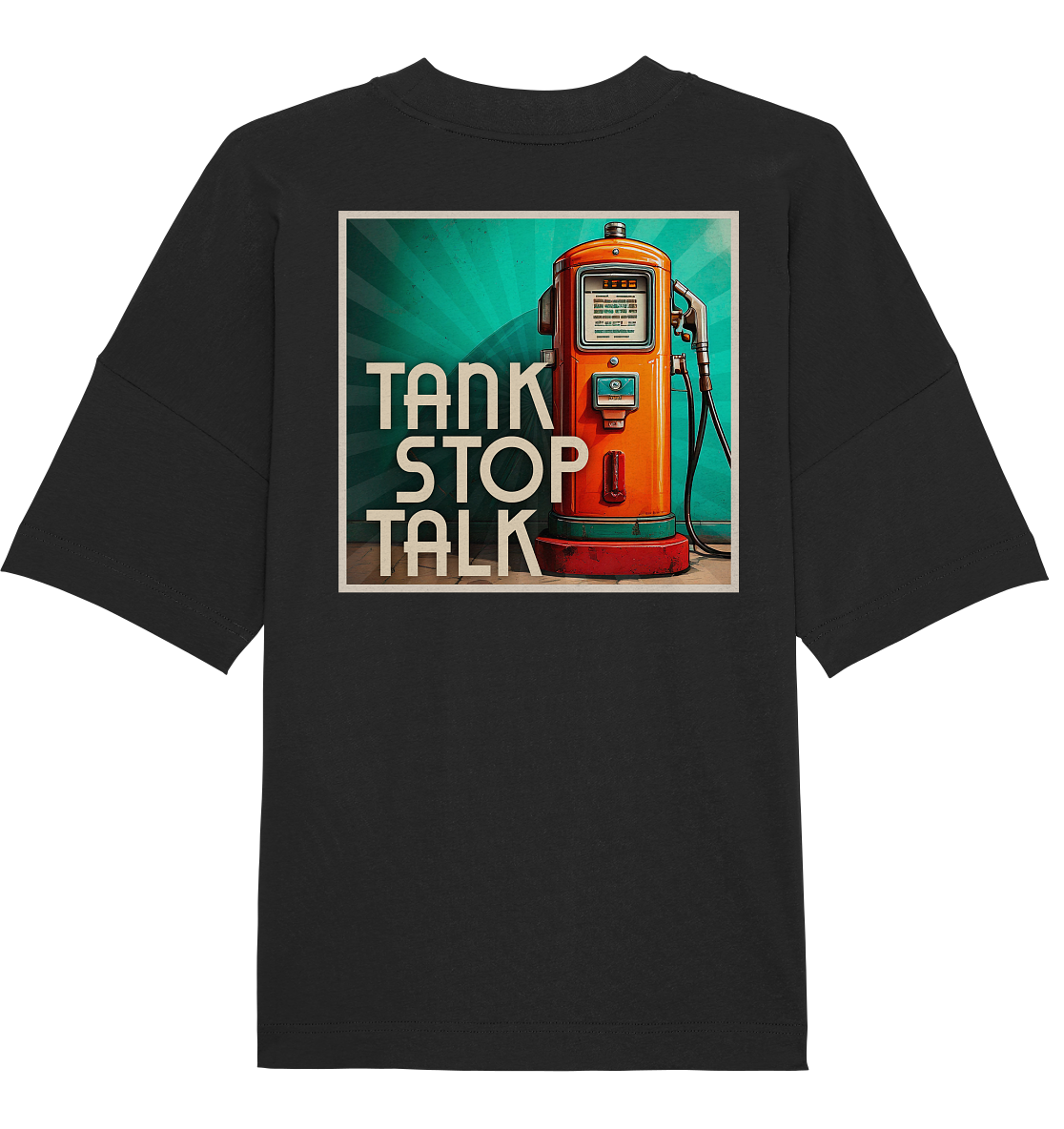 Tankstoptalk-merch Nr02 - Organic Oversize Shirt
