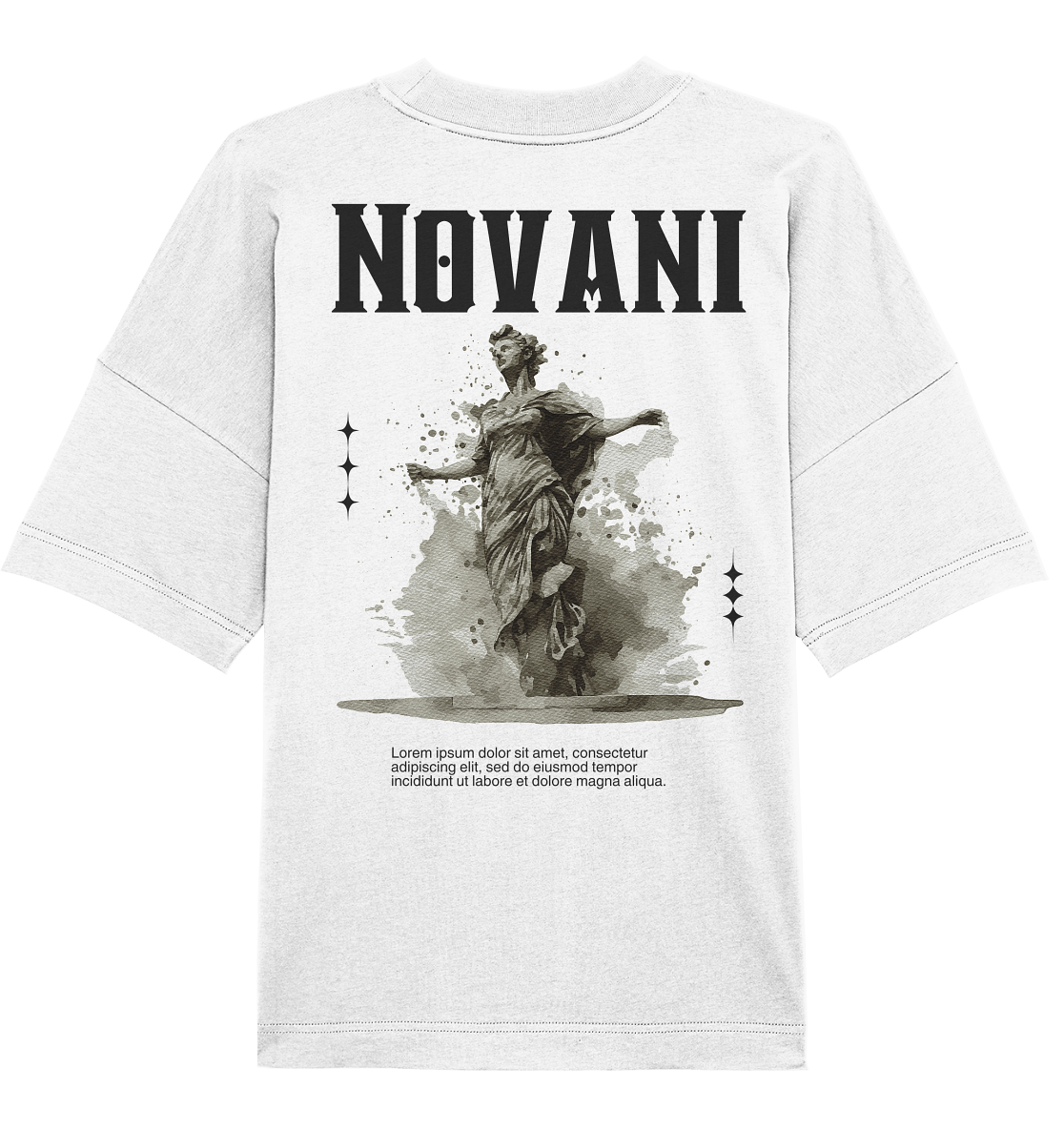 Marble Dreams - Organic Oversize Shirt