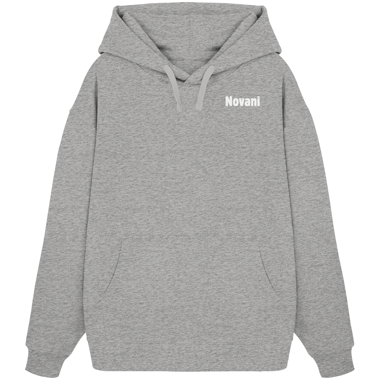silent growth pink - Organic Oversize Hoodie