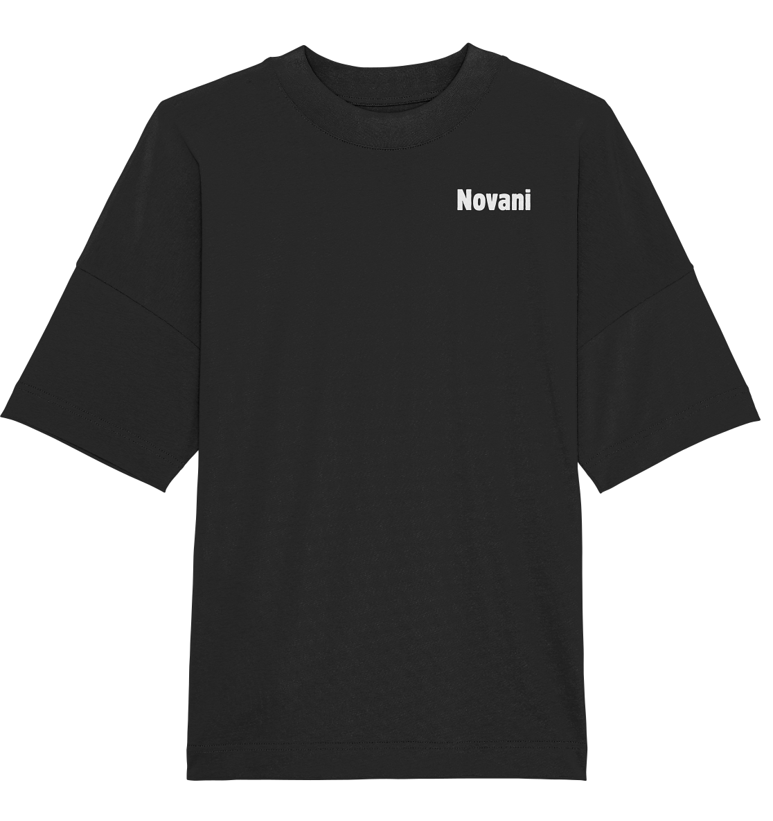 Silent Growth Blue - Organic Oversize Shirt
