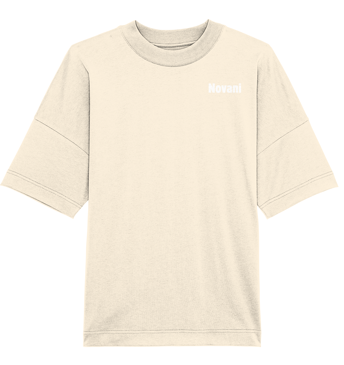 silent growth pink - Organic Oversize Shirt
