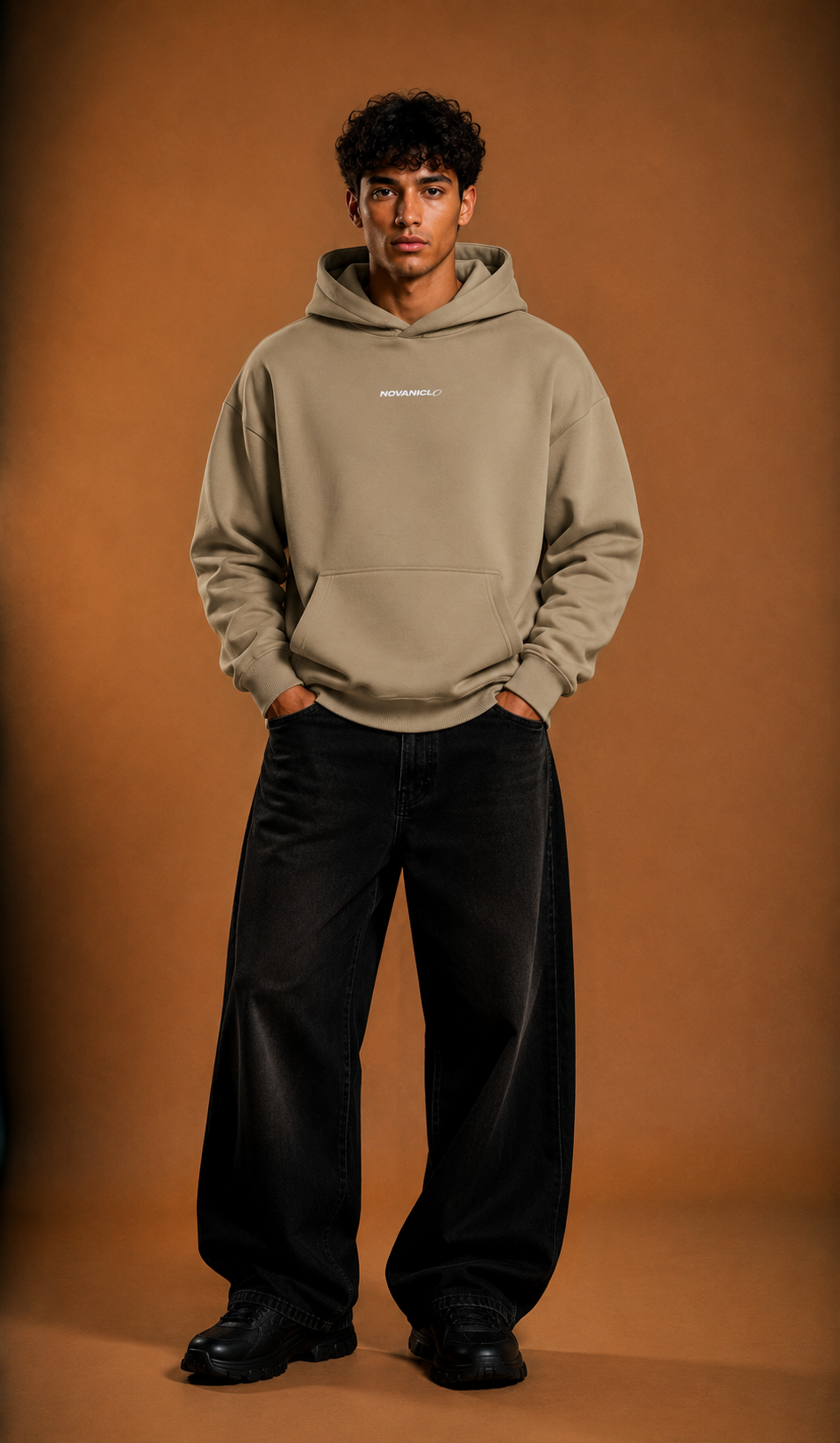 Basic Stick - Fluffy Boxcut Hoodie