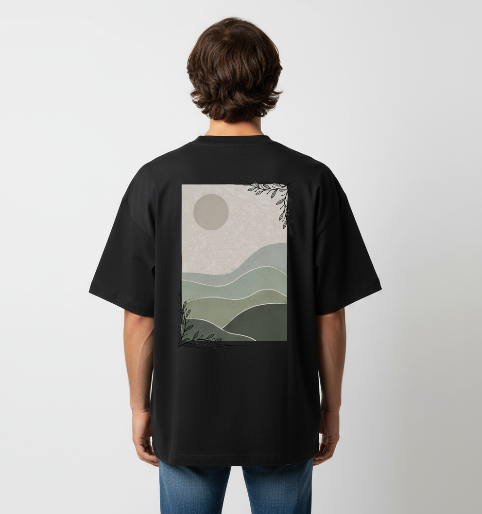 wishlist white - Organic Oversize Shirt