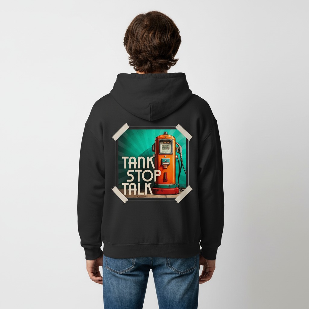 Tankstoptalk-Merch NR01 - Organic Oversize Hoodie