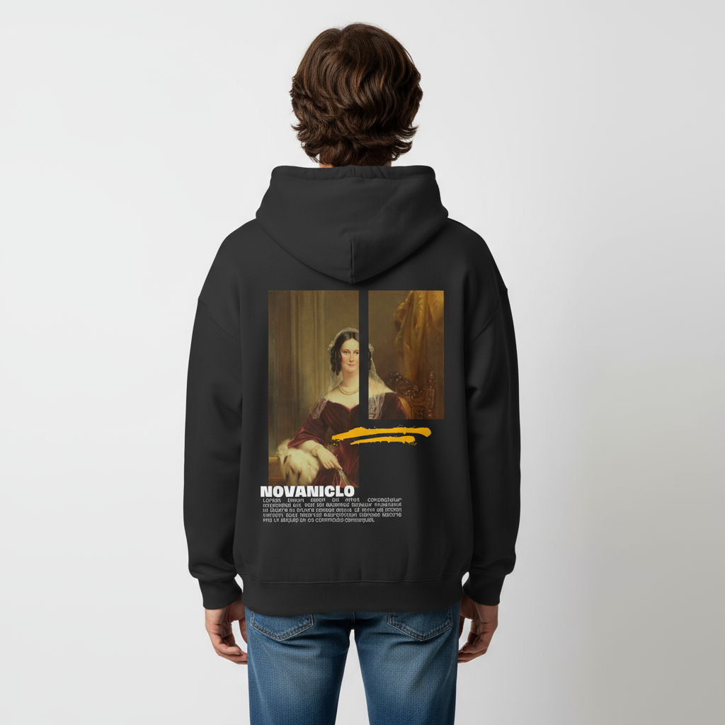 Timeless Collision - Organic Oversize Hoodie