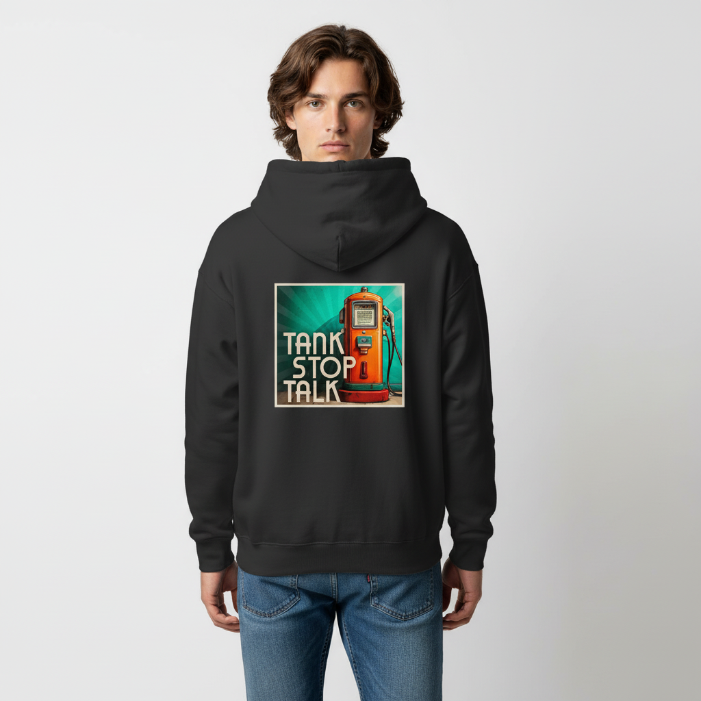 Tankstoptalk-merch Nr02 - Organic Oversize Hoodie