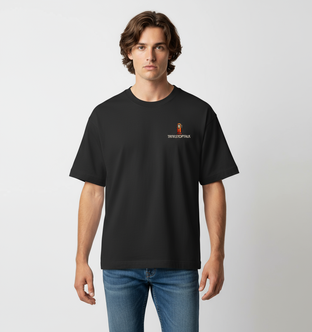 Tankstoptalk-Merch NR01 - Organic Oversize Shirt