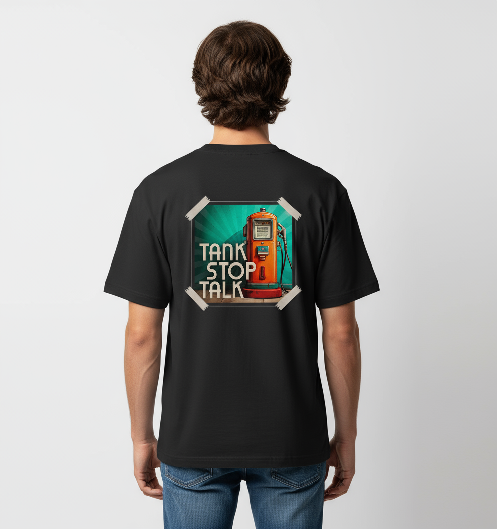 Tankstoptalk-Merch NR01 - Organic Oversize Shirt