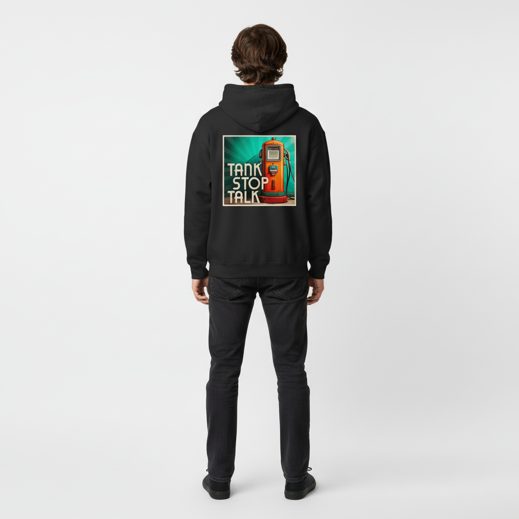 Tankstoptalk-merch Nr02 - Organic Oversize Hoodie