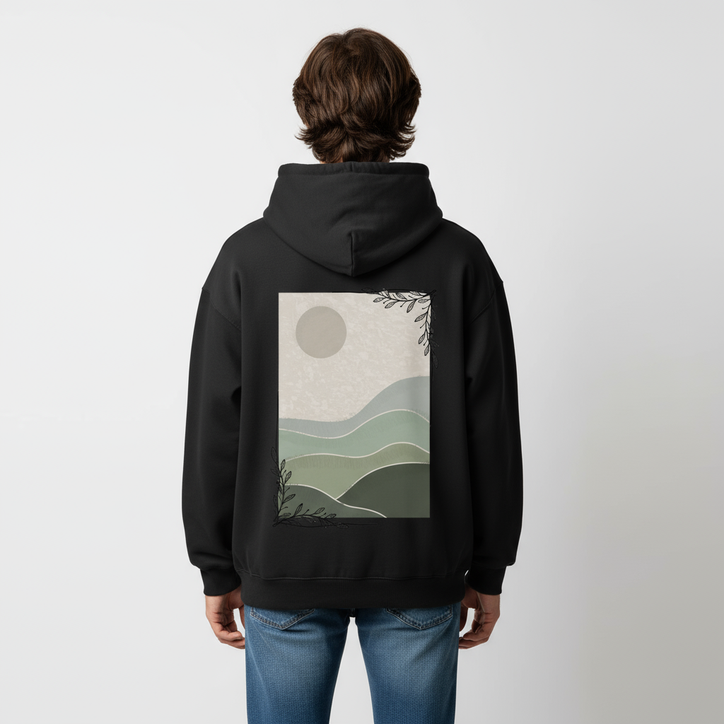 wishlist white - Organic Oversize Hoodie