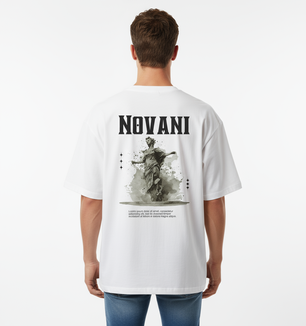 Marble Dreams  - Organic Oversize Shirt