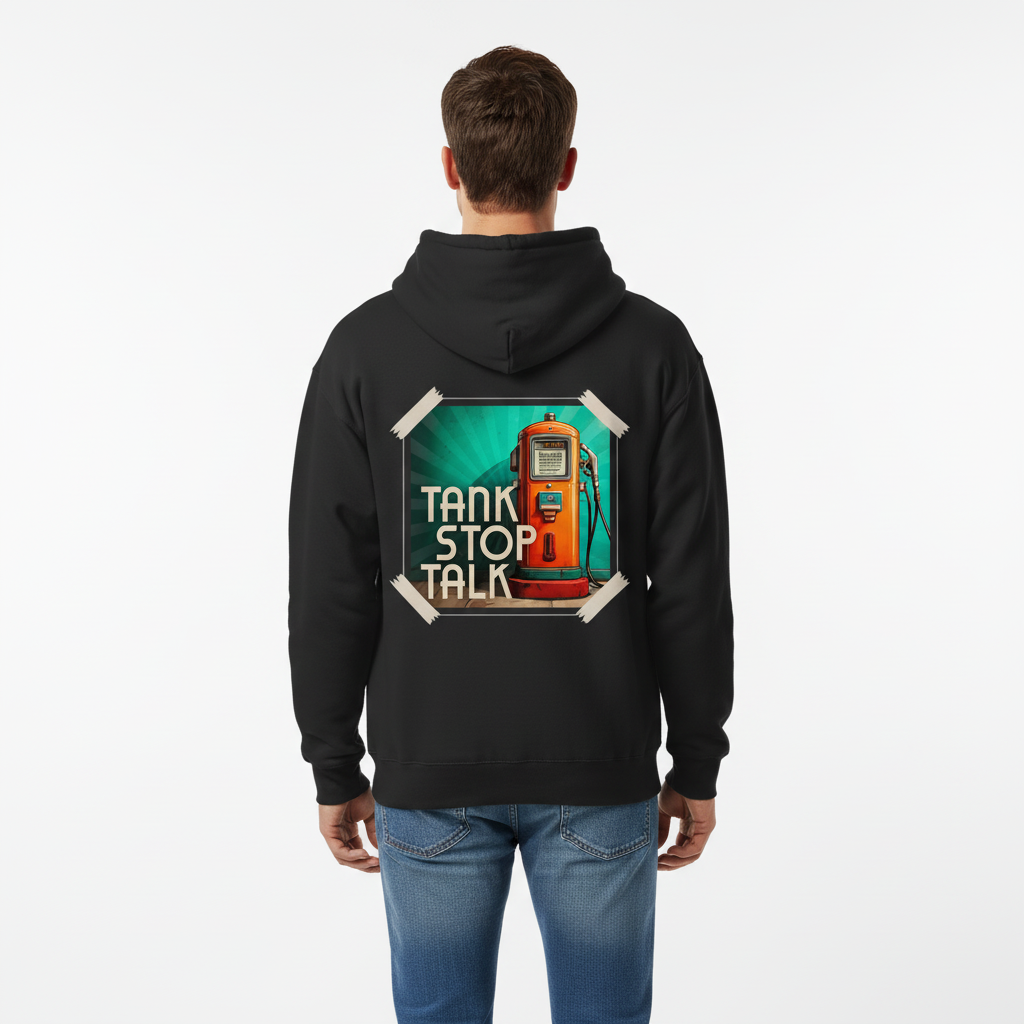 Tankstoptalk-Merch NR01 - Organic Oversize Hoodie