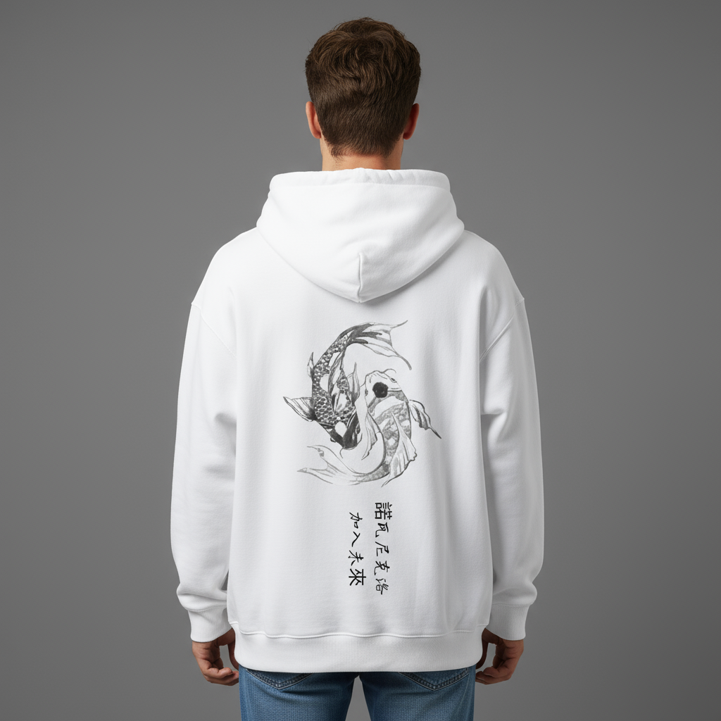 Chinese virtual clothing - Organic Oversize Hoodie