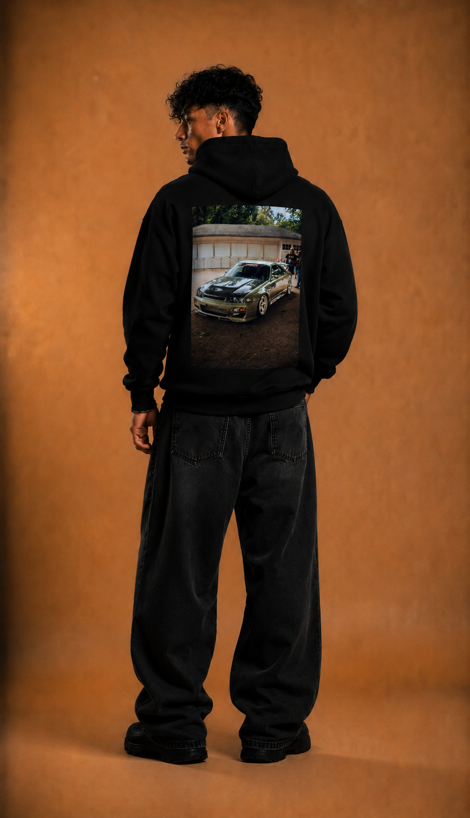Sushi racer hoodie oversized