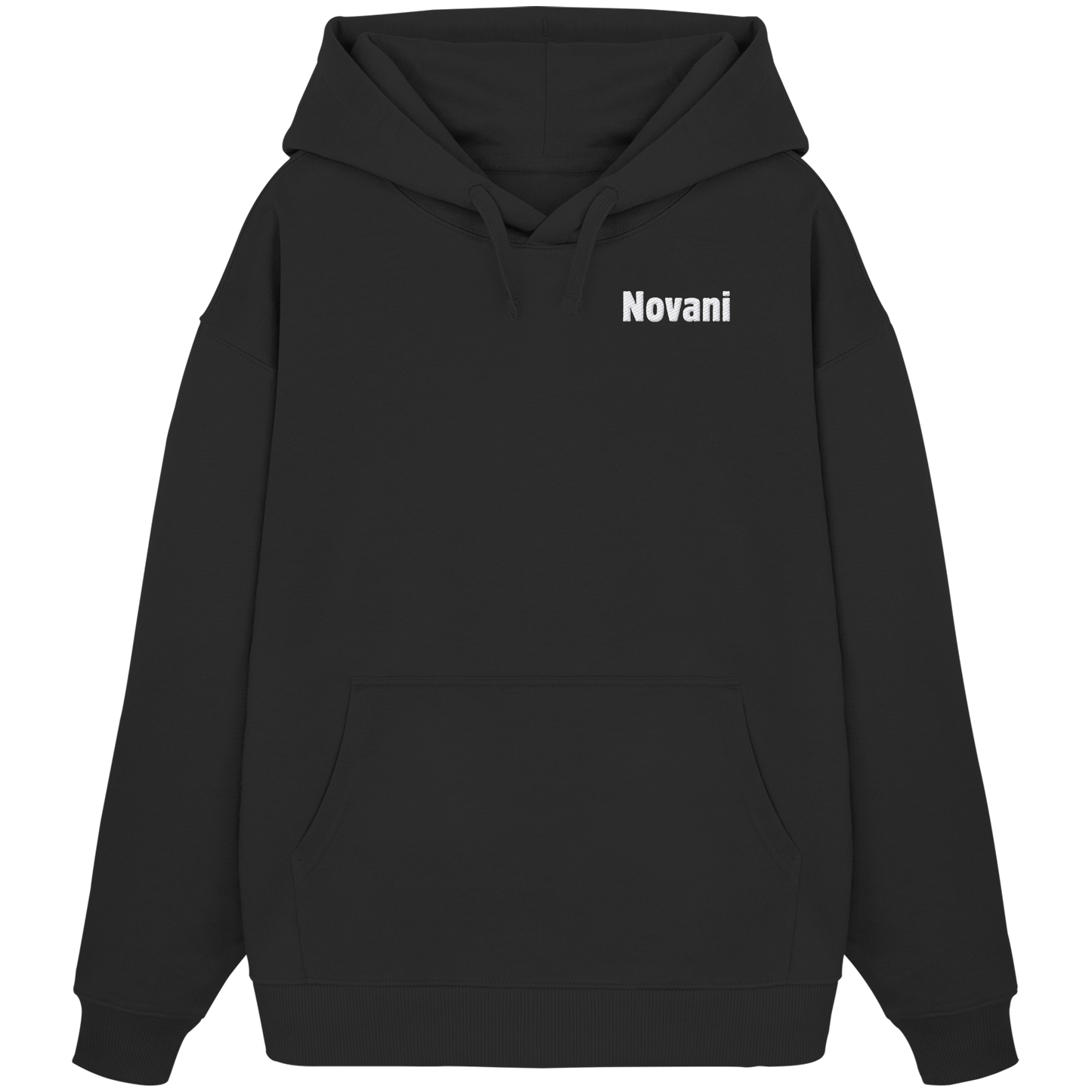 novani basic stick - Organic Oversize Hoodie (Stick)