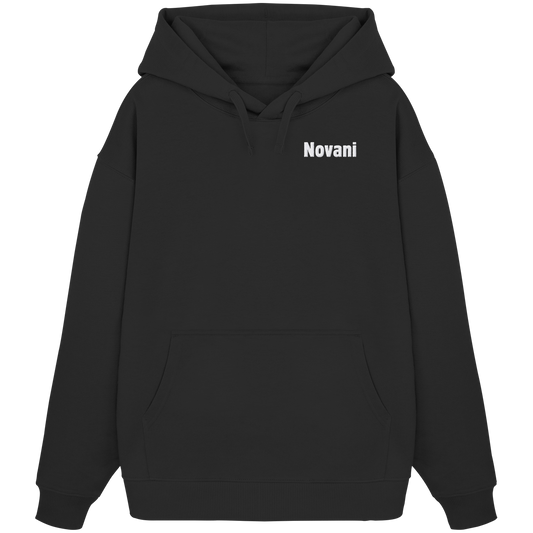 novani basic stick - Organic Oversize Hoodie (Stick)