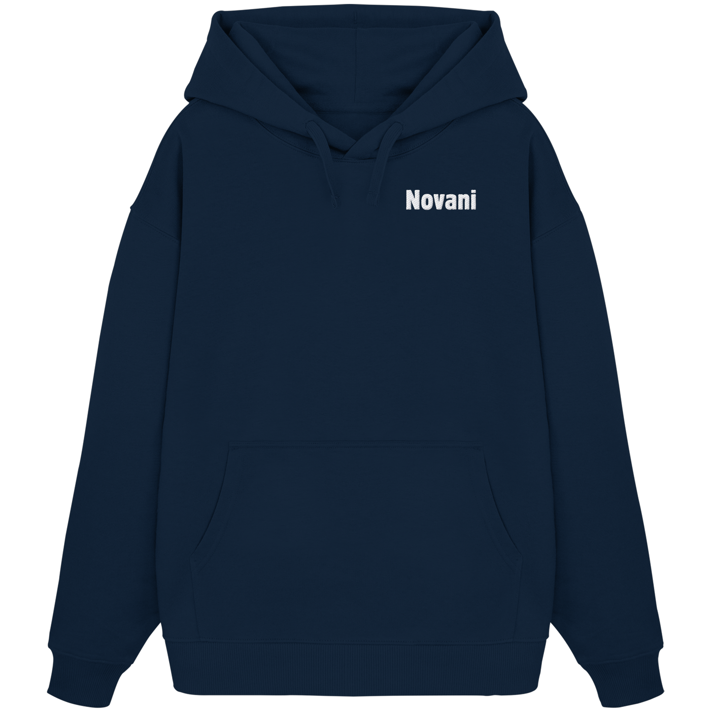 novani basic stick - Organic Oversize Hoodie (Stick)