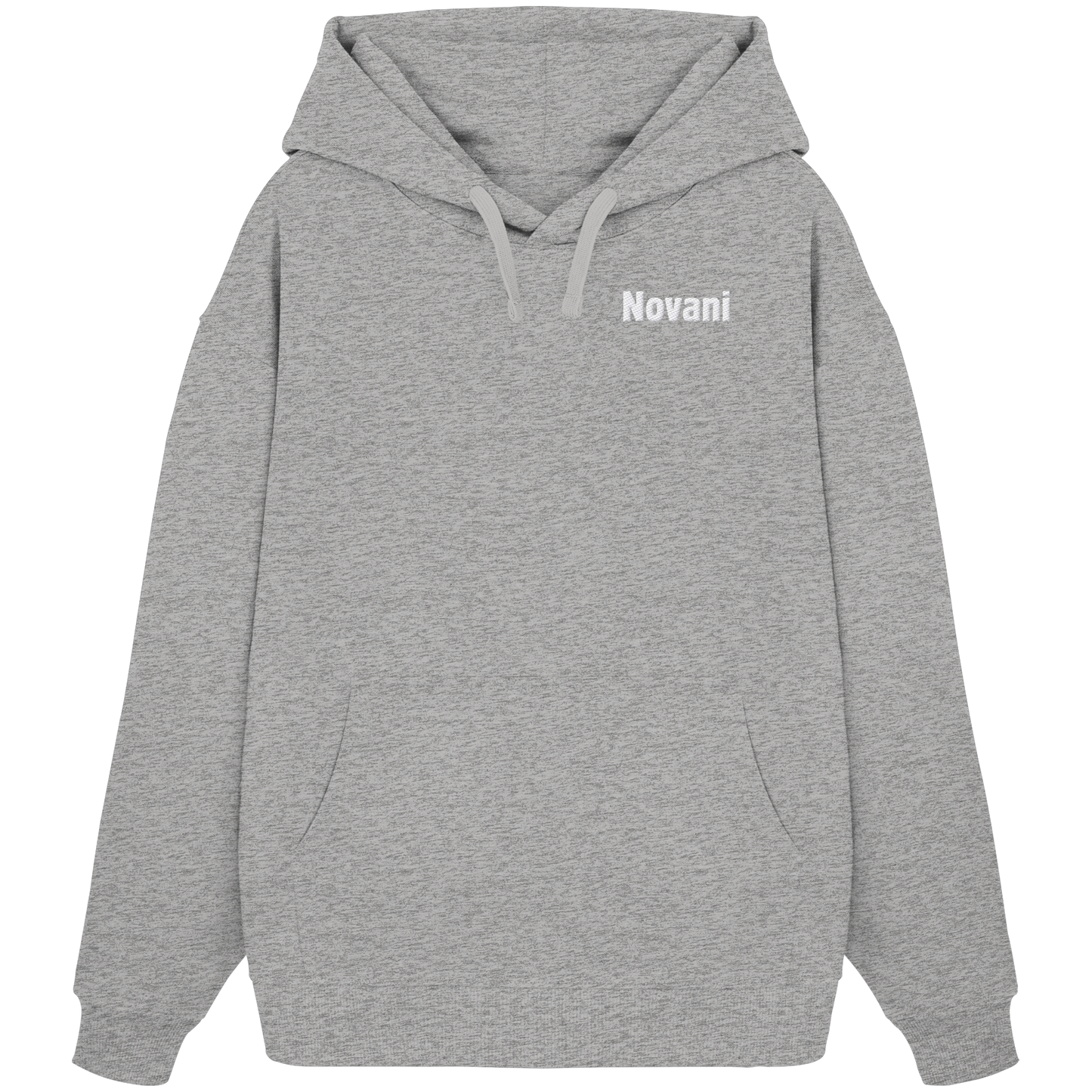 novani basic stick - Organic Oversize Hoodie (Stick)