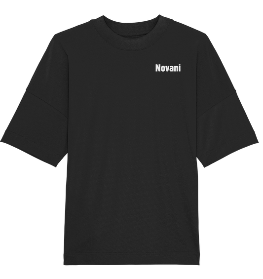 Silent Growth Blue - Organic Oversize Shirt