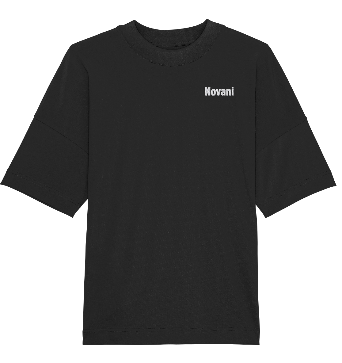novani basic stick - Organic Oversize Shirt (Stick)