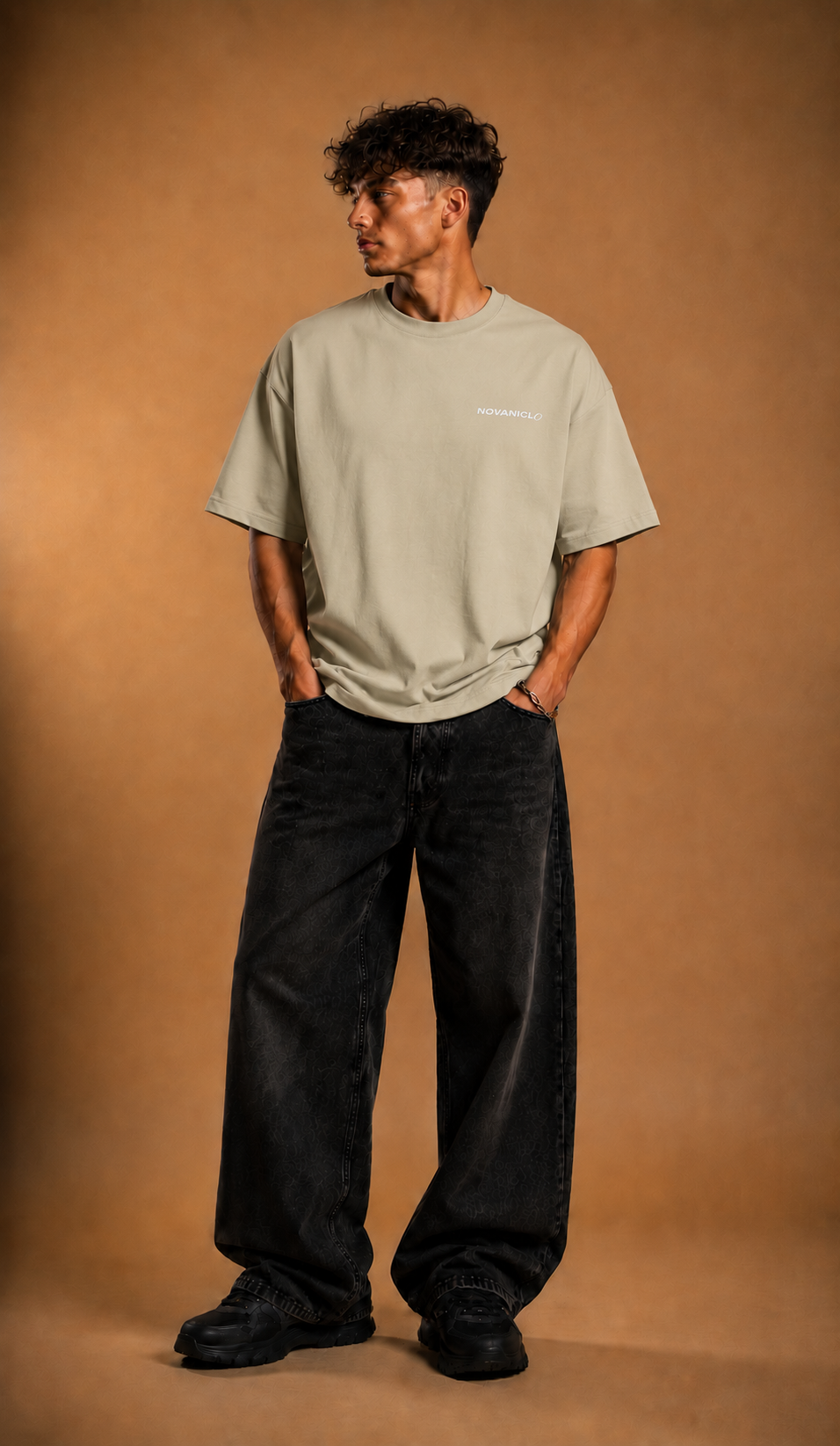 Novani Butterfly - Organic Oversize Shirt