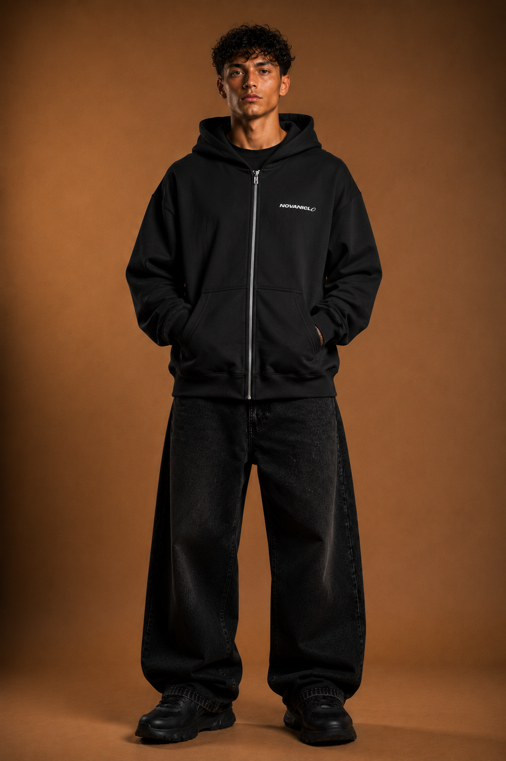 Basic Stick - Fluffy Boxcut Zipper